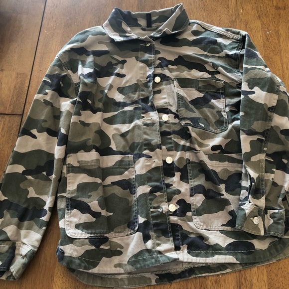 Coats | Hm Divided Camo Jacket | Poshmark